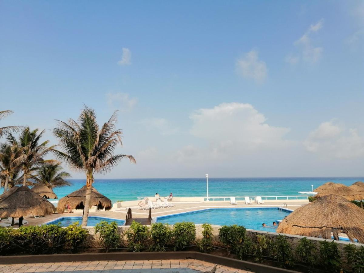 Placentero Depa En Mar Caribe! Cancún Eksteriør billede