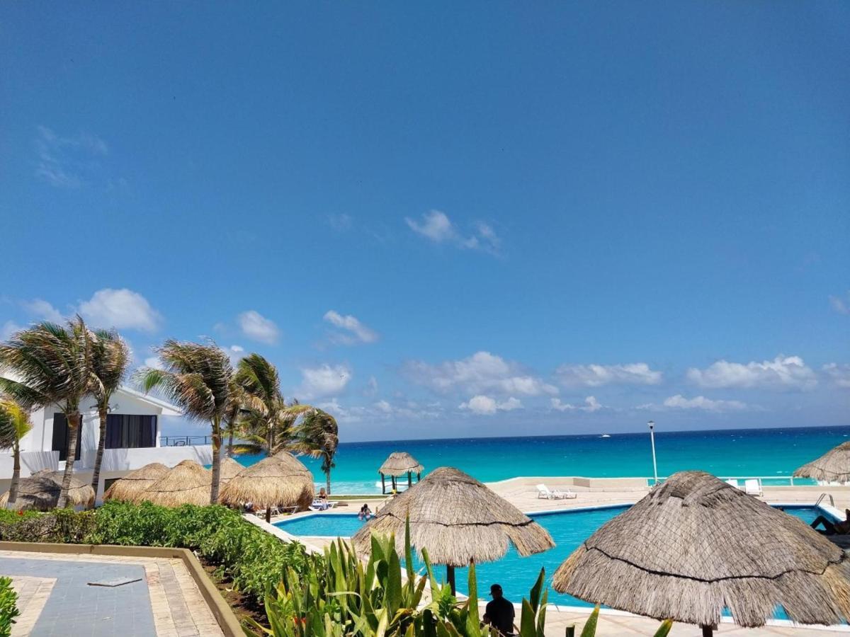 Placentero Depa En Mar Caribe! Cancún Eksteriør billede