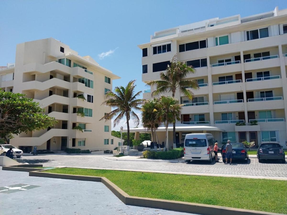 Placentero Depa En Mar Caribe! Cancún Eksteriør billede