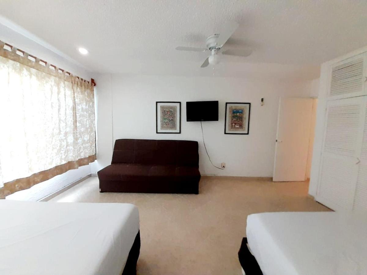 Placentero Depa En Mar Caribe! Cancún Eksteriør billede